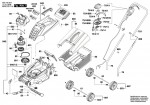 Bosch 3 600 H85 B04 Rotak 32 Lawnmower 230 V / Eu Spare Parts